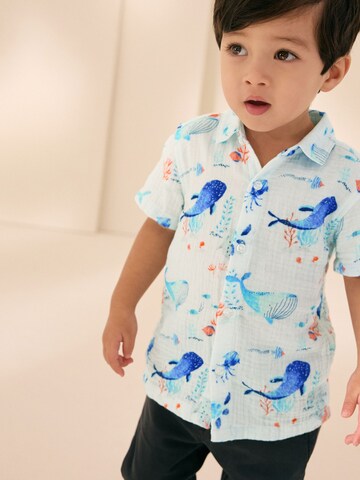 Next Regular Fit Hemd in Blau