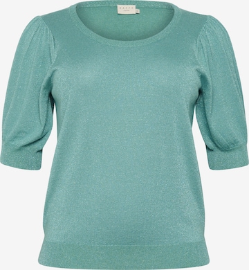 Pull-over 'KCRegitta' KAFFE CURVE en bleu : devant