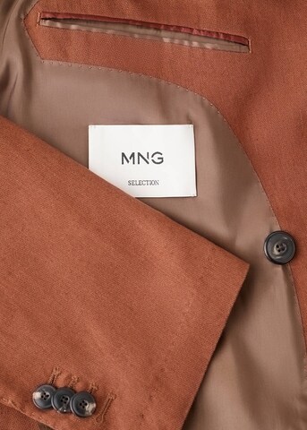 MANGO MAN Regular fit Suit Jacket 'Selection' in Orange