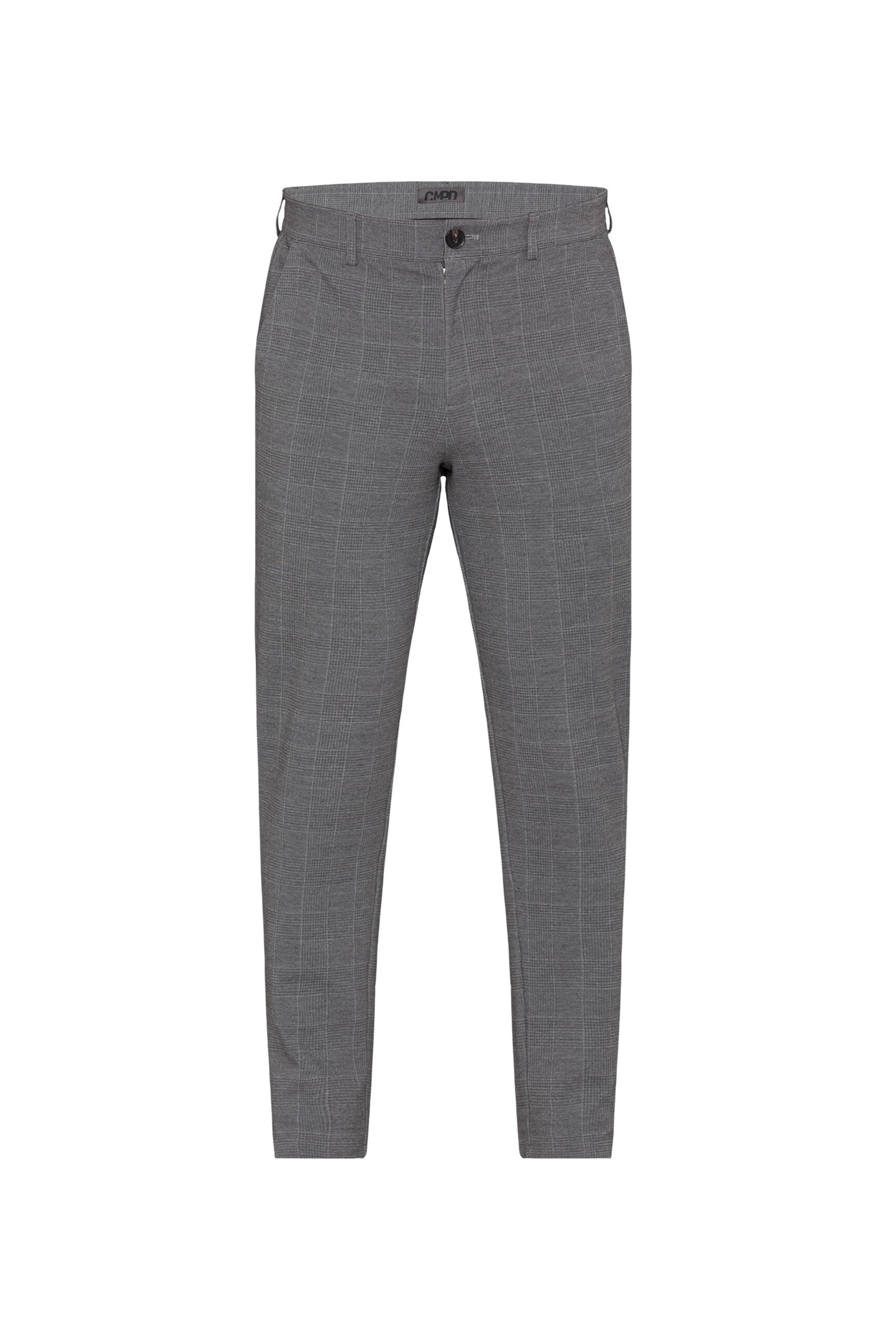 CMPD Regular Chino Pants in Grey: front