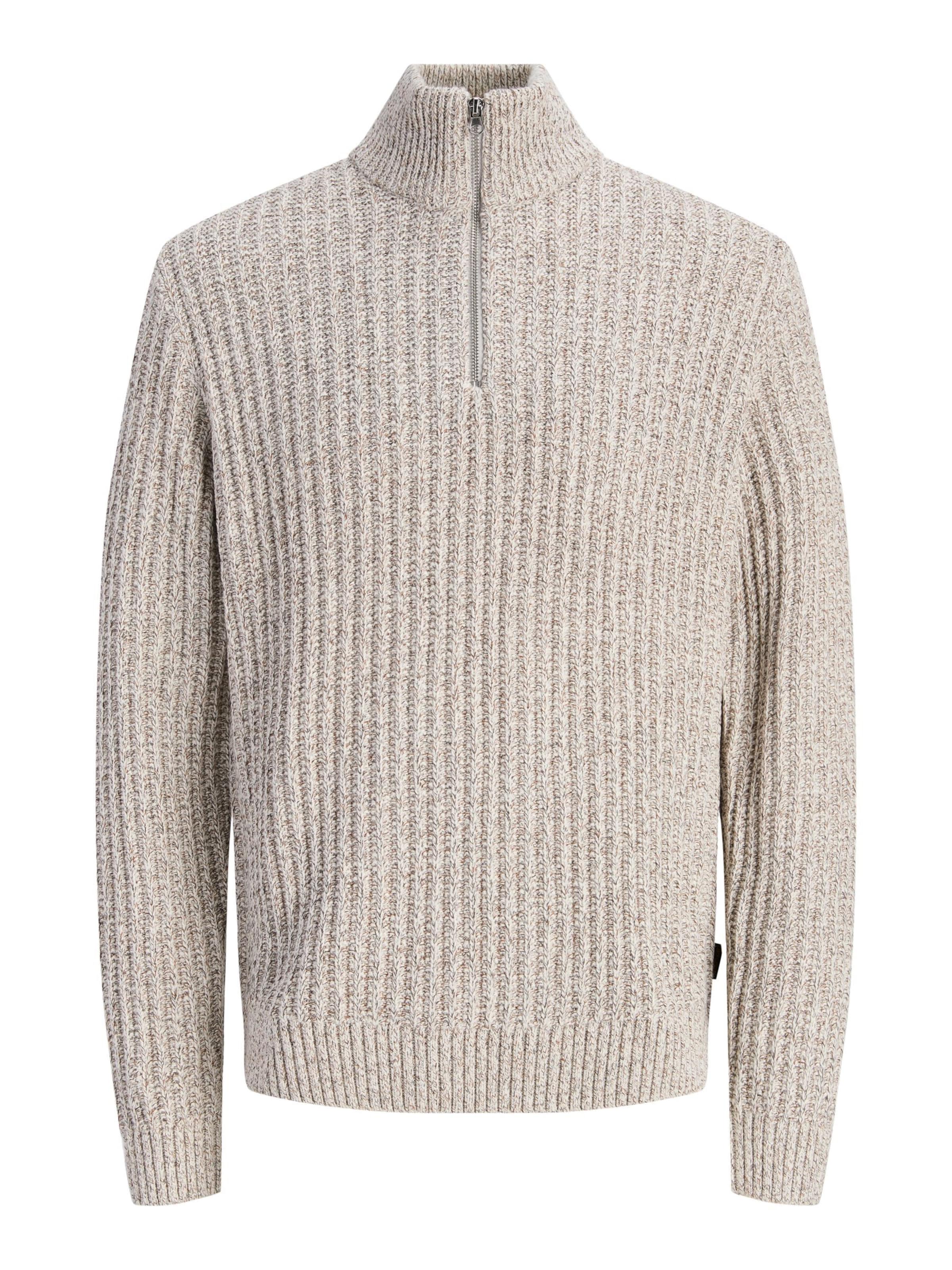 Pull-over JACK & JONES en gris : devant