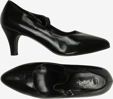 PLEASE Pumps 42 in Schwarz: Vorderseite
