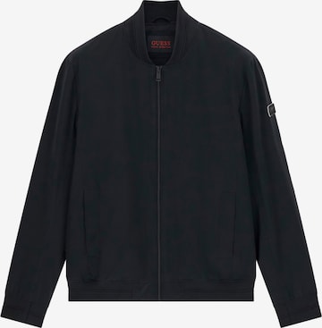juoda GUESS Demisezoninė striukė: priekis