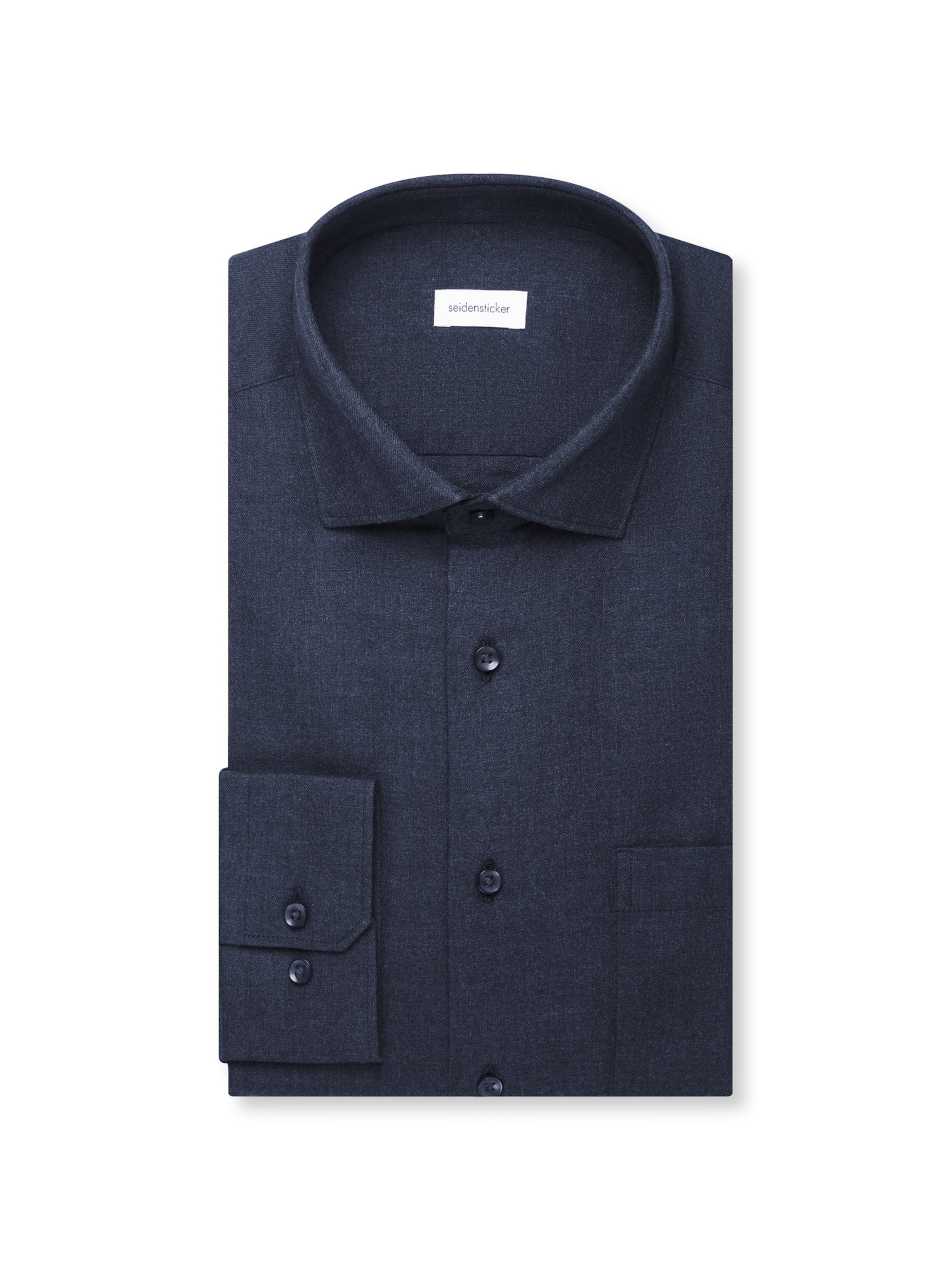 SEIDENSTICKER Regular Fit Hemd in Blau