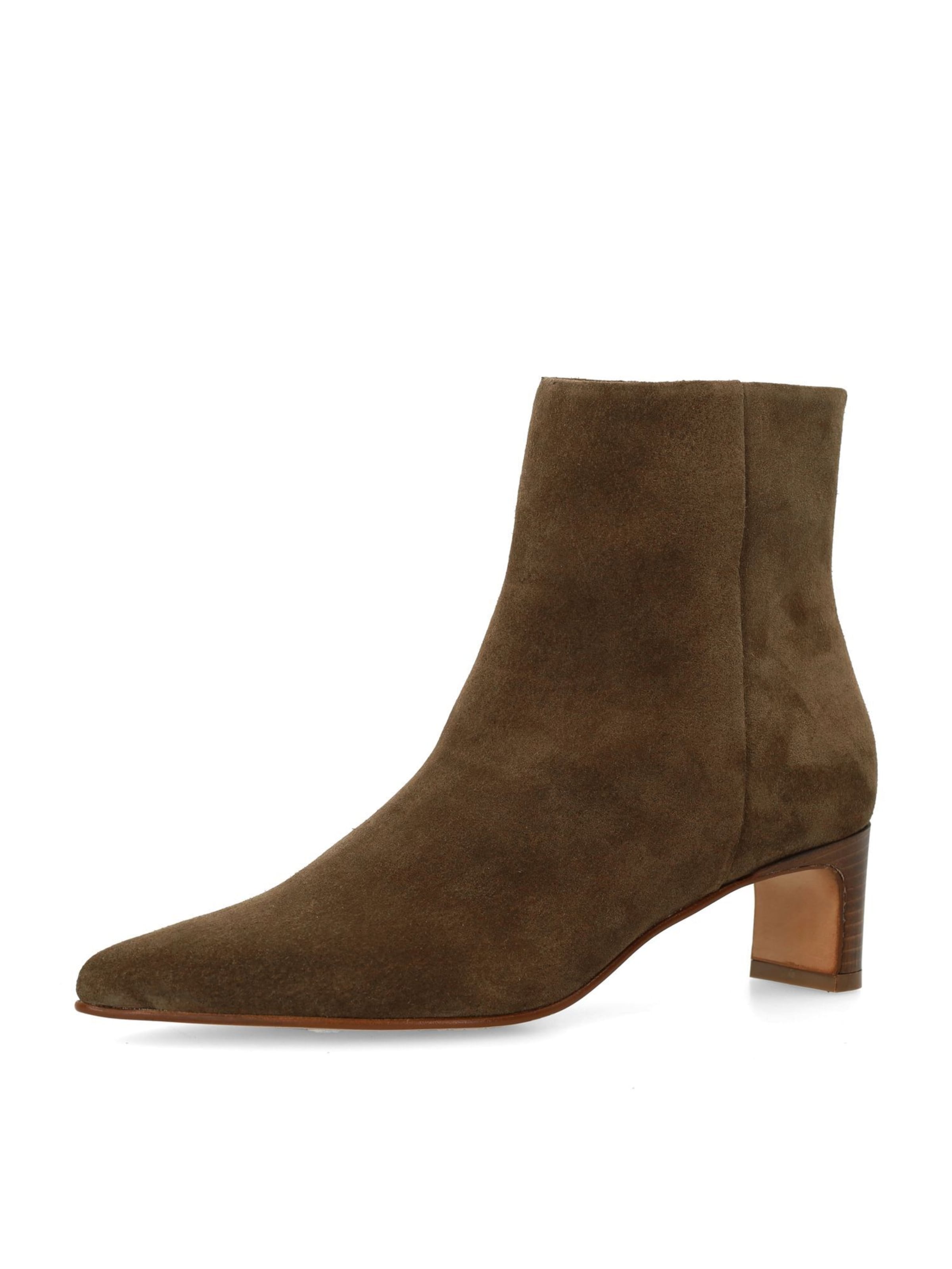 MANFIELD Stiefelette in taupe, Produktansicht