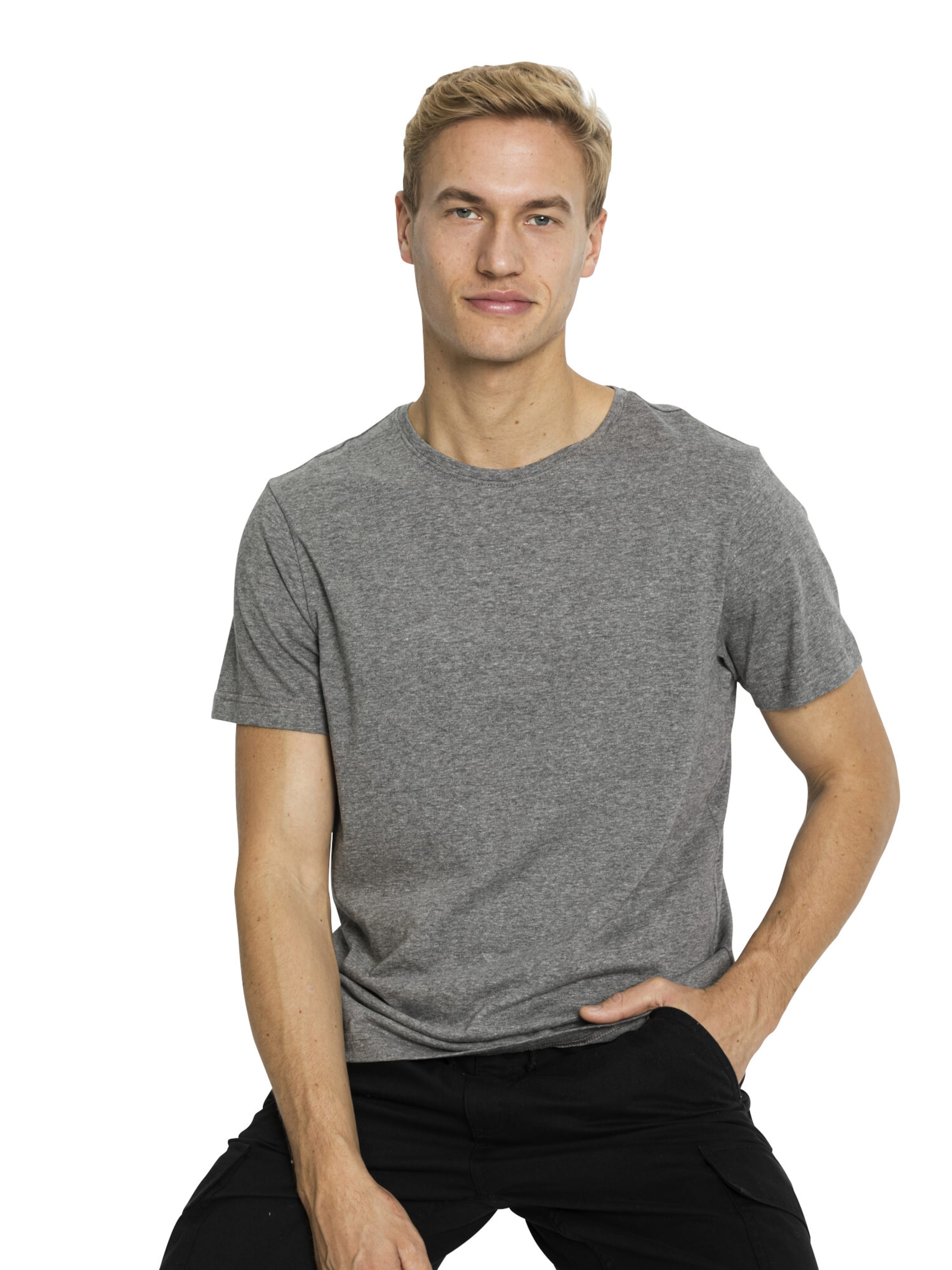 bonprix T-Shirt in Blau