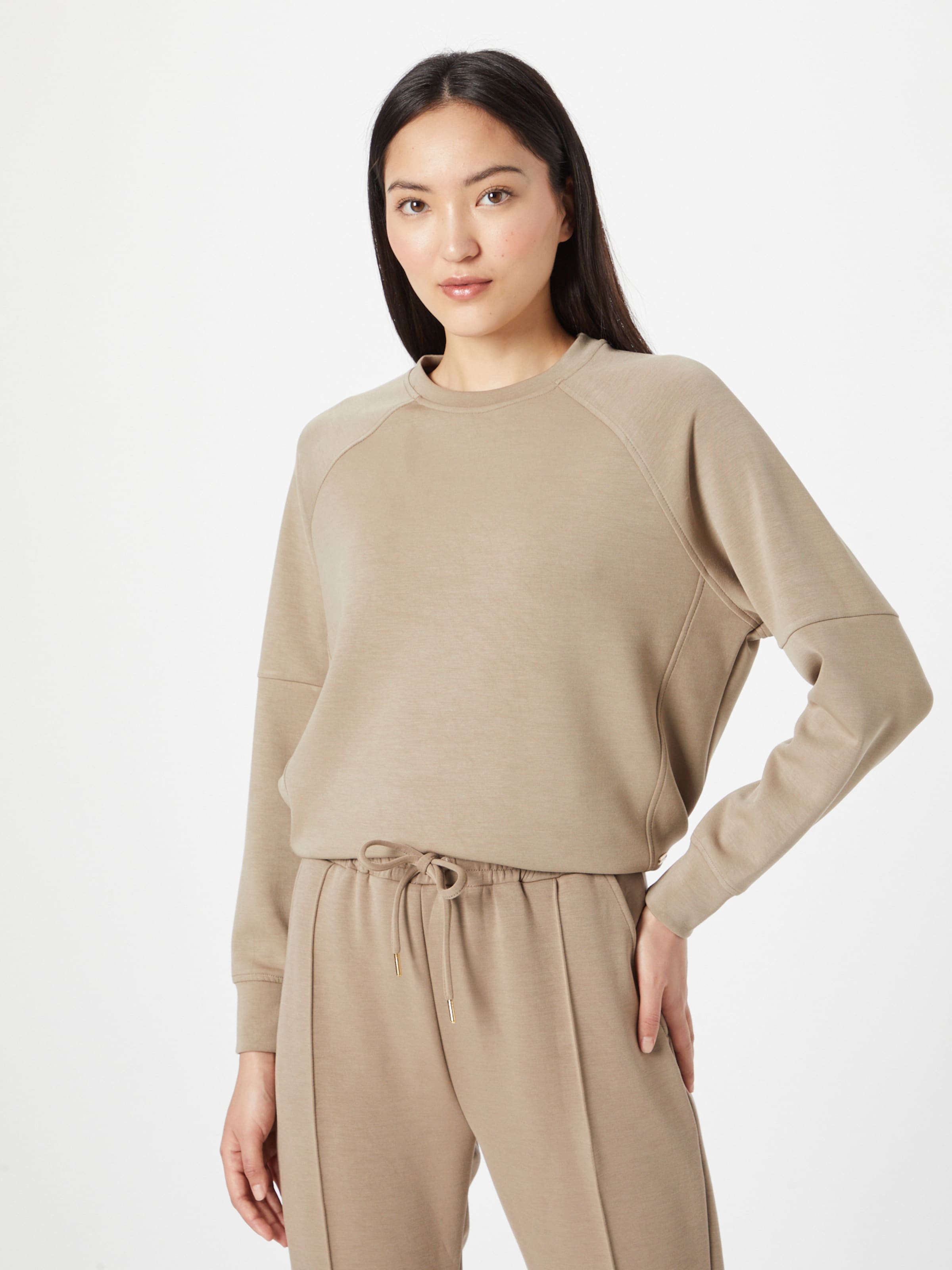Athlecia Athletic Sweatshirt 'Jacey' in Taupe | ABOUT YOU