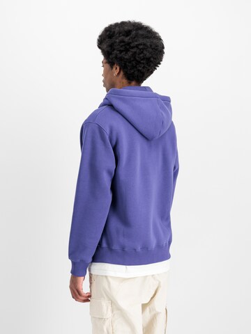 Giacca di felpa di ALPHA INDUSTRIES in lilla