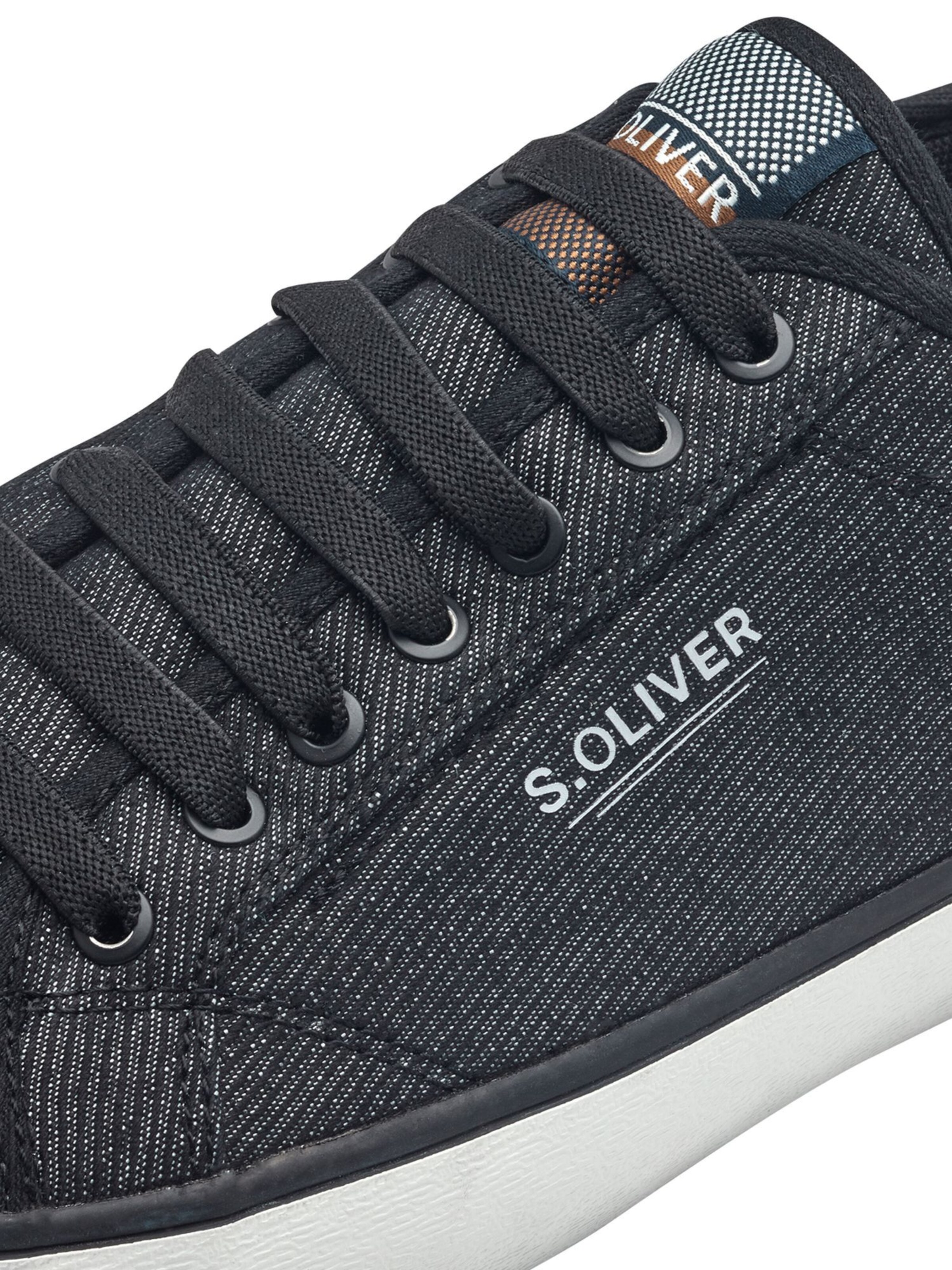 s.Oliver Slip-Ons in Black