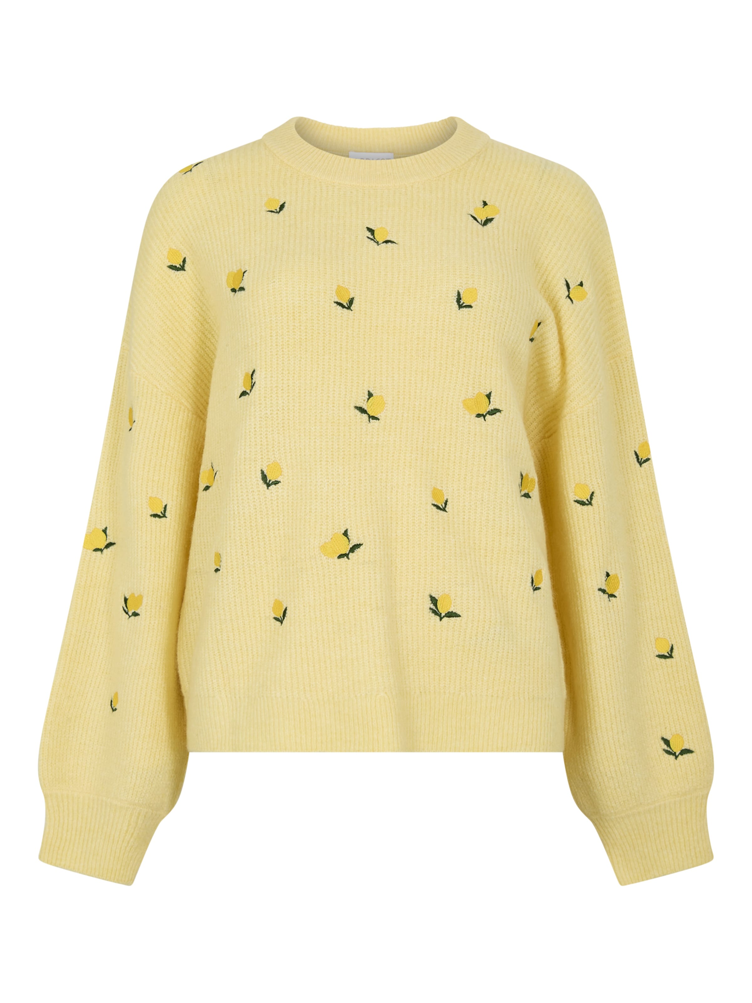 Apricot Pullover 'Embroidered Lemon Jumper' in Gelb: Vorderseite