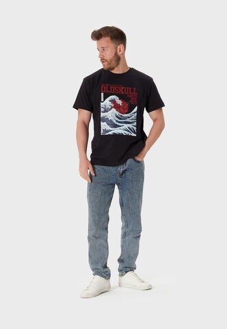 Oldskull Shirt 'Asian Big W' in Zwart