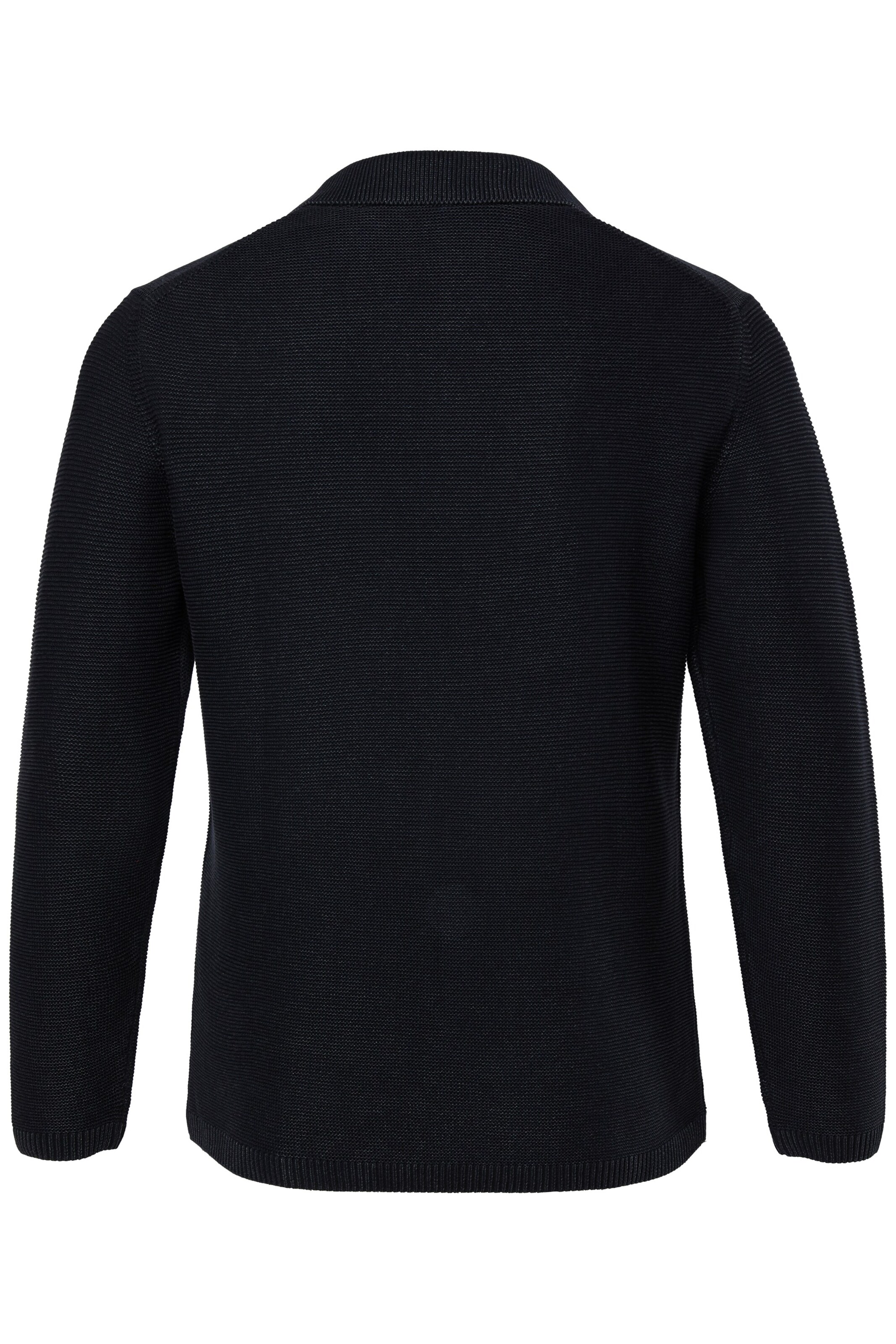 JP1880 Gebreid vest in Zwart