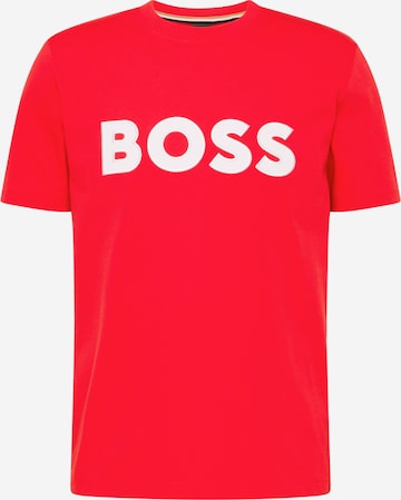 BOSS T-Shirt 'Tiburt' in Rot: predná strana