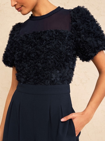 love & roses Combinaison en bleu marine, Vue avec produit