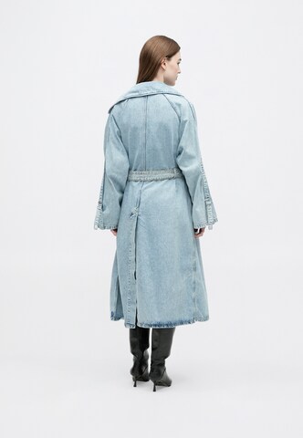 HUGO - Sobretudo meia-estação 'Garena_3_B' em azul