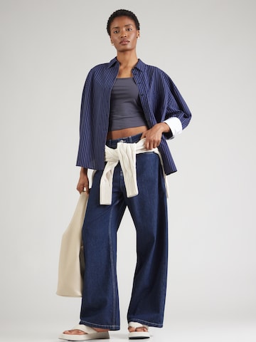 Baggy Jean BALMOHK en bleu