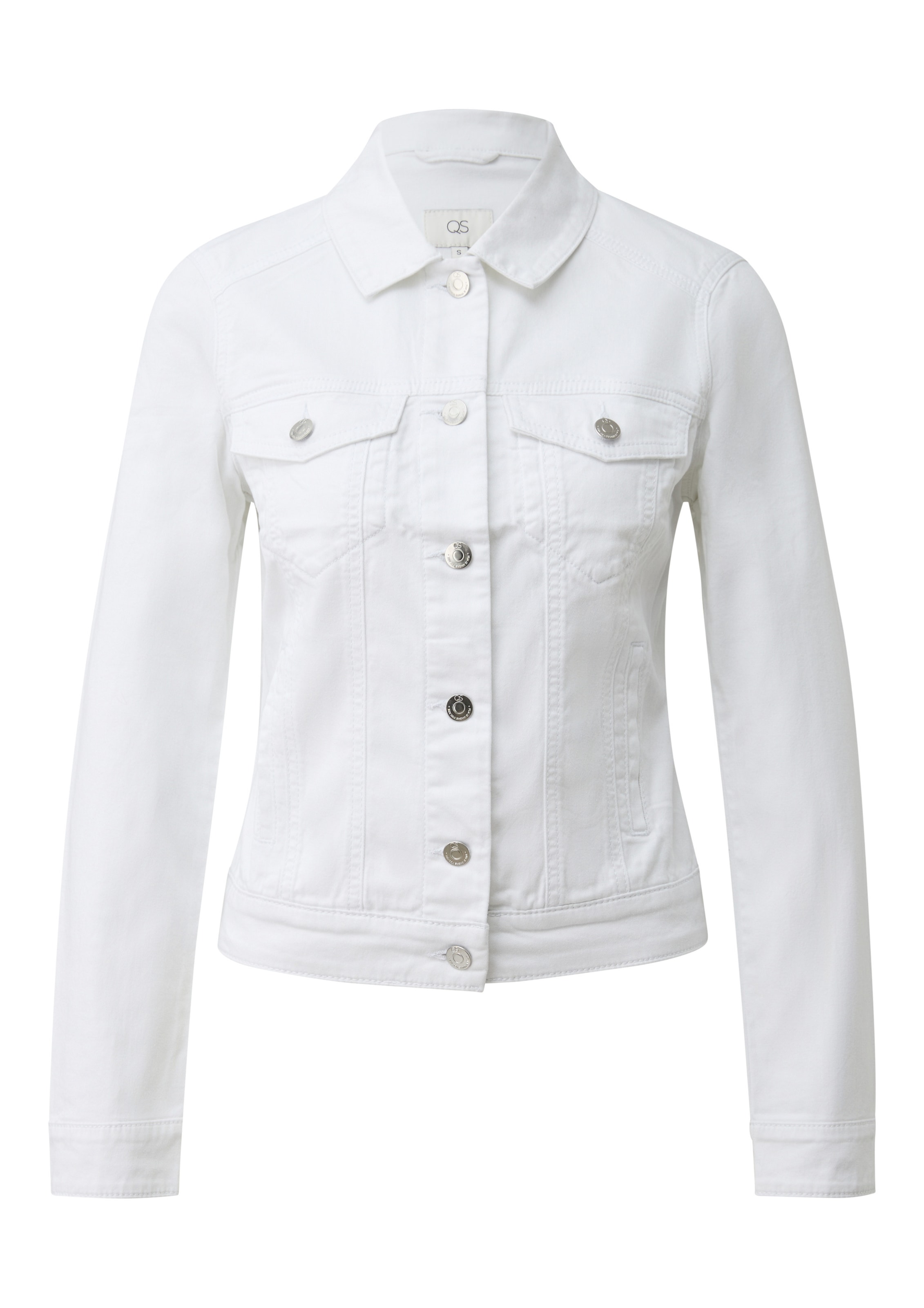 QS Tussenjas in Wit: voorkant