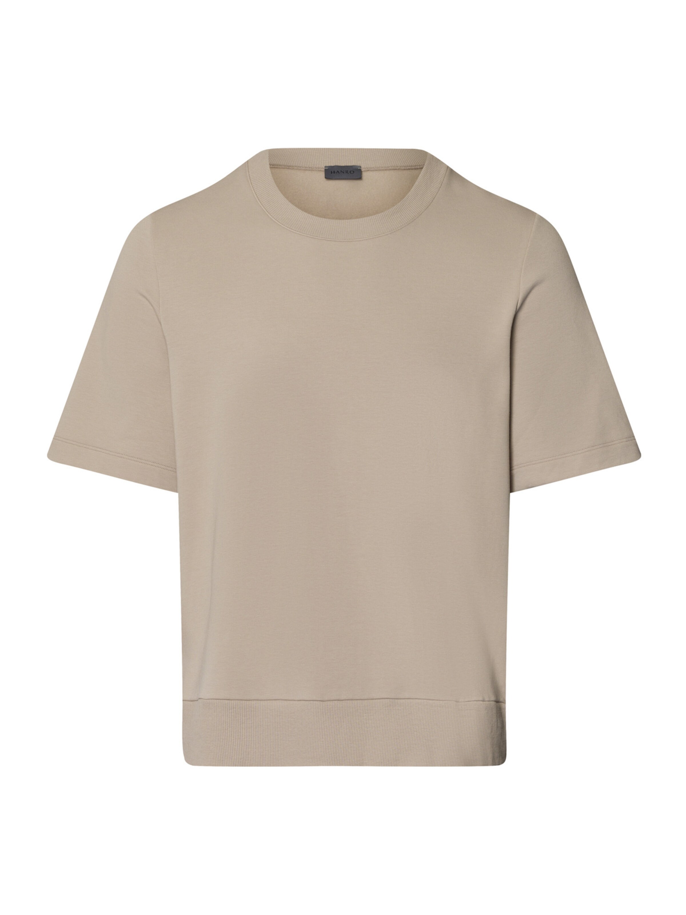 Hanro Shirt 'Natural Being' in Beige: front