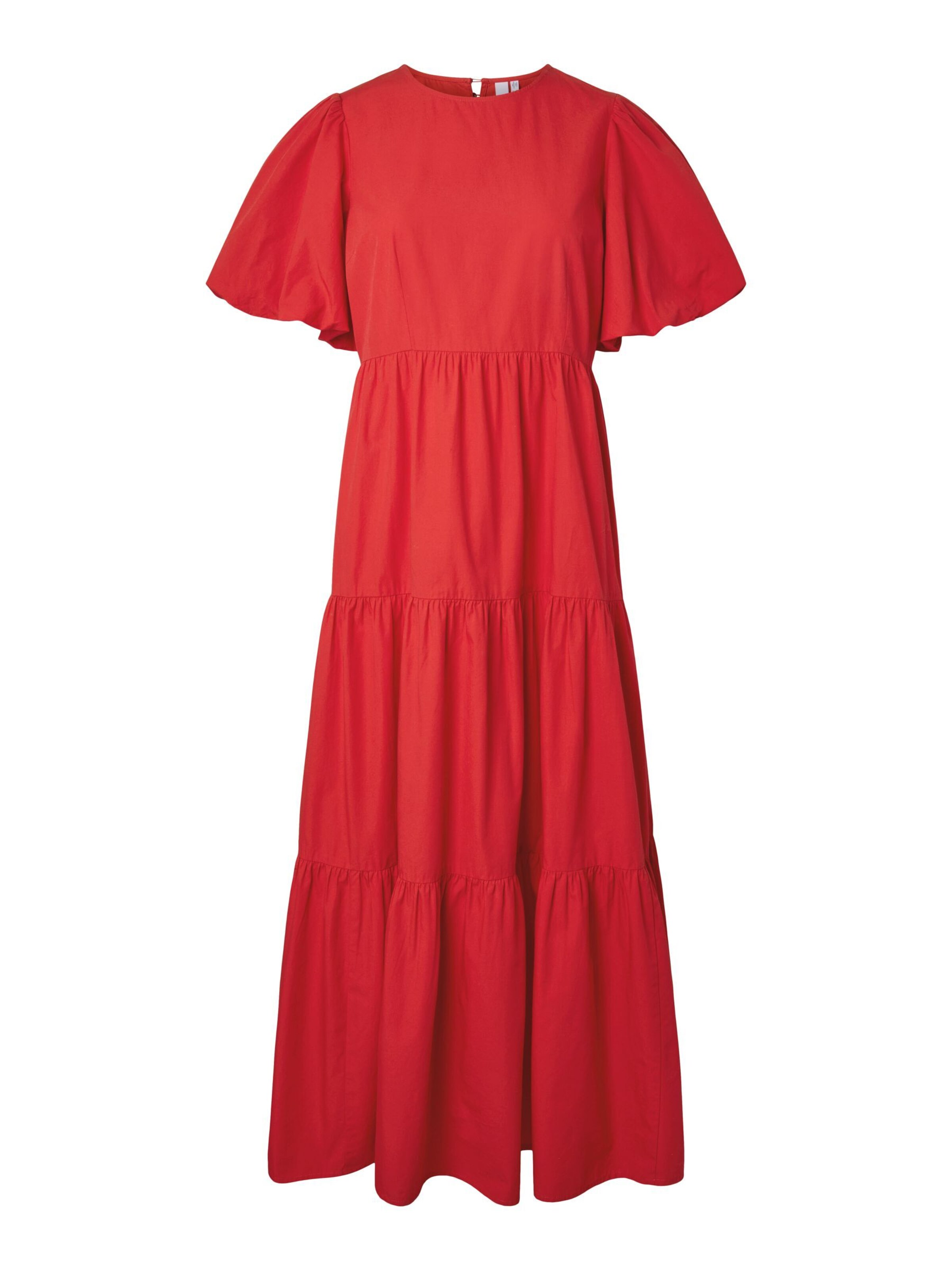 Abito di YAS in rosso: frontale