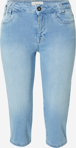 Coupe slim Jean 'TENNA' PULZ Jeans en bleu : devant