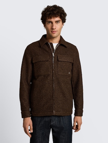 TOM TAILOR DENIM Jacke in Braun: Vorderseite