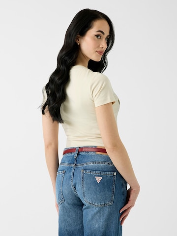 GUESS T-Shirt in Gelb