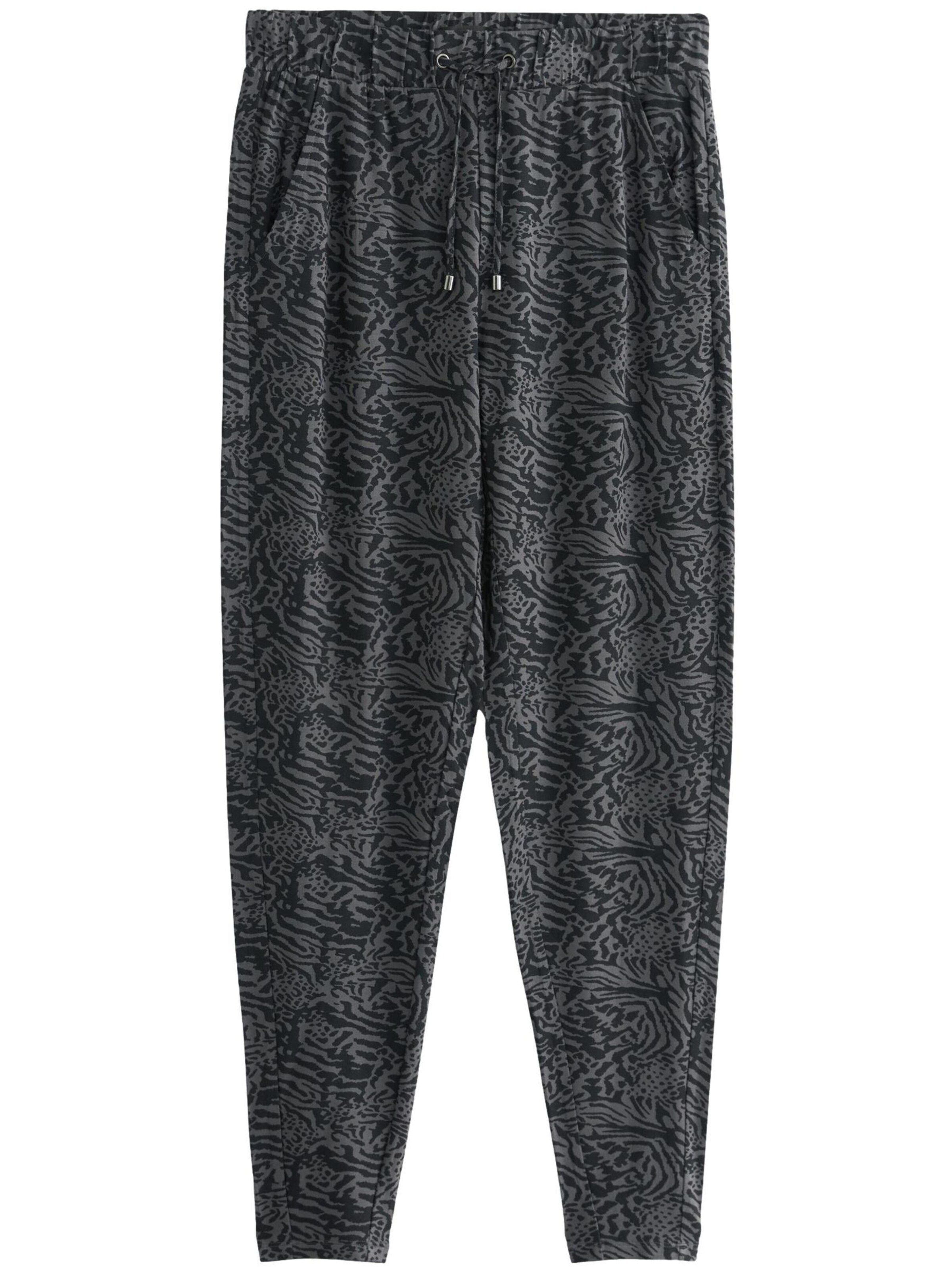 Next Дънки Tapered Leg Панталон в сиво: отпред