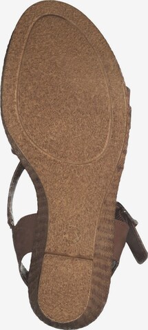 TAMARIS Sandals in Brown