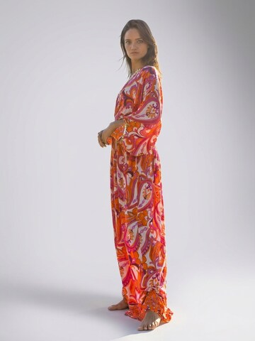 Miss June - Vestido 'Robe Longue Emmy' en rosa