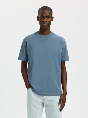 SELECTED Shirt in Blue: front