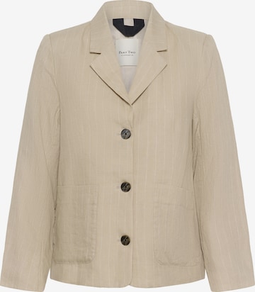 Blazer 'PWAlita BZ' Part Two en beige : devant