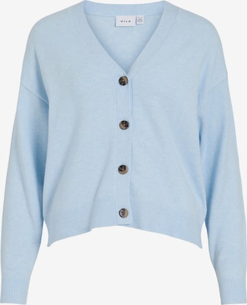 VILA Strickjacke 'VIRIL' in Blau: Vorderseite