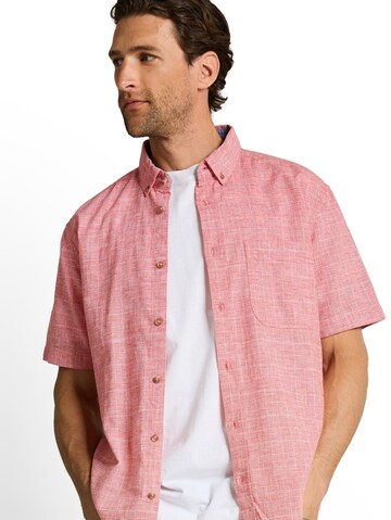 TOM TAILOR Regular fit Button Up Shirt in Orange