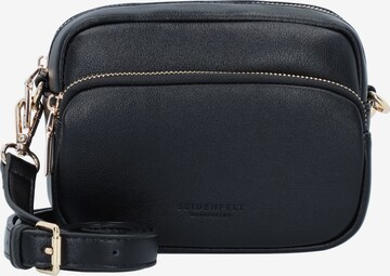 Seidenfelt Manufaktur Tasche 'Heby' in Schwarz: predná strana