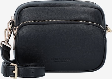 Seidenfelt Manufaktur Crossbody Bag 'Heby' in Black: front