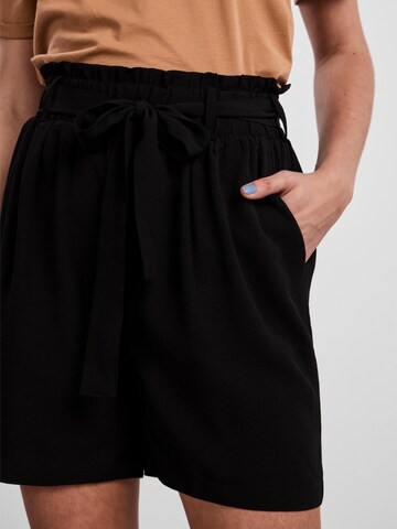 PIECES Loose fit Pants 'Avery' in Black