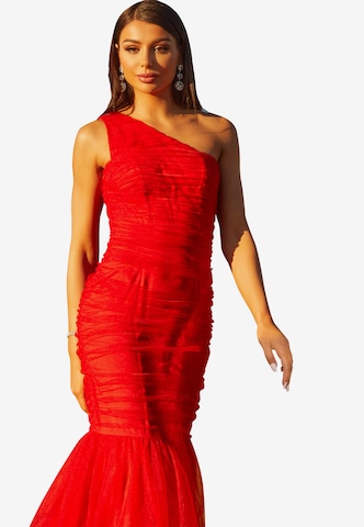 Chi Chi London Kleid in Rot