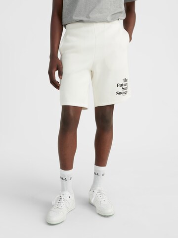 regular Pantaloni sportivi di O'NEILL in bianco: frontale