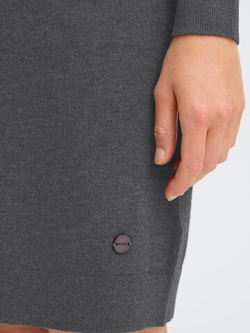 Oxmo Knitted dress in Grey