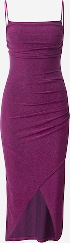 WAL G. Cocktailmekko 'VIENNA' värissä lila: etupuoli