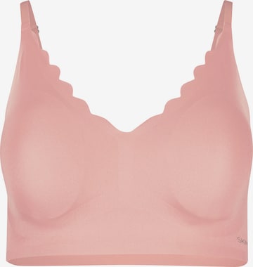 Skiny Biustonosz 'Micro Lovers' w kolorze różowy: przód