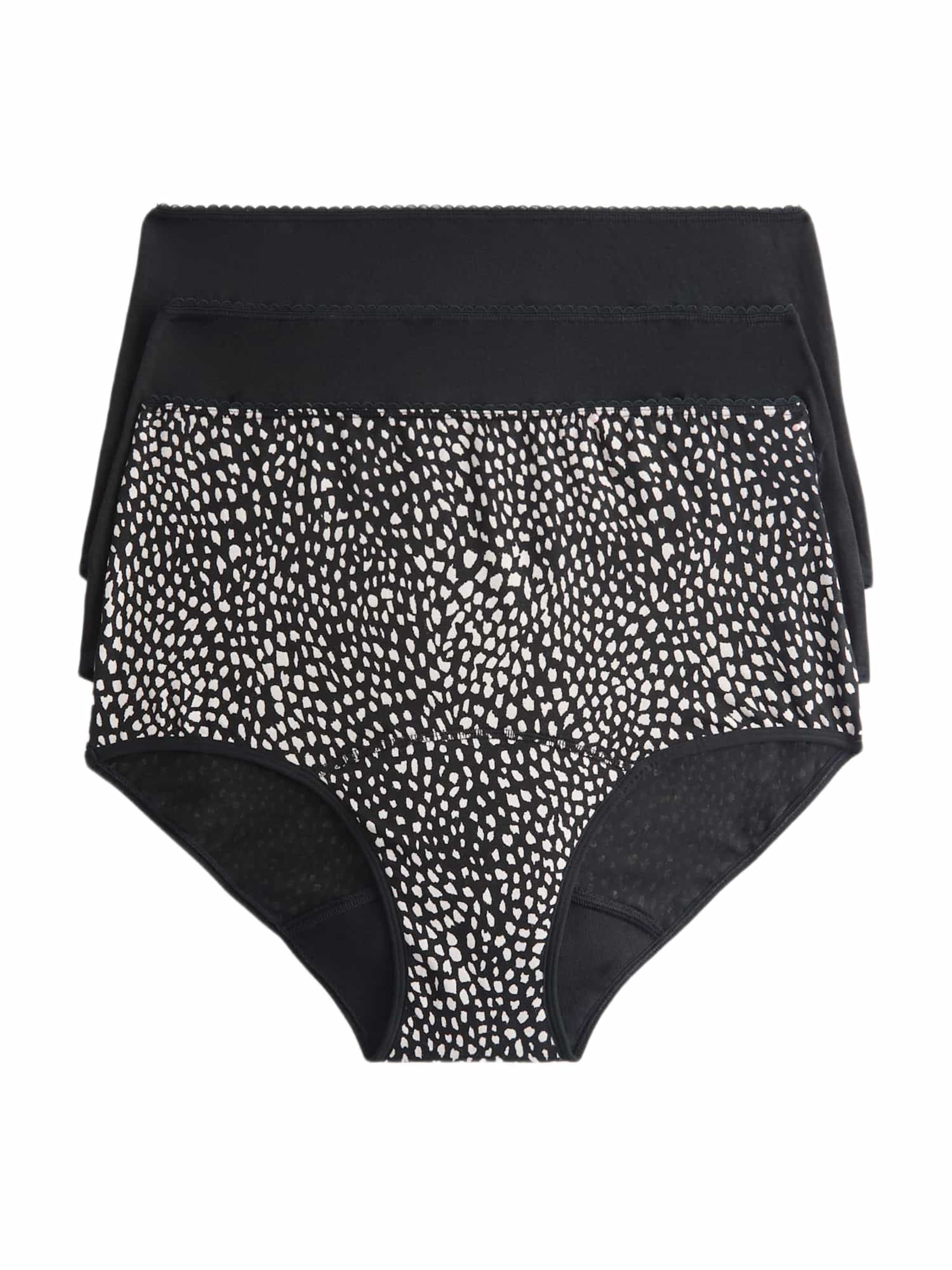 Slip di Marks & Spencer in nero: frontale
