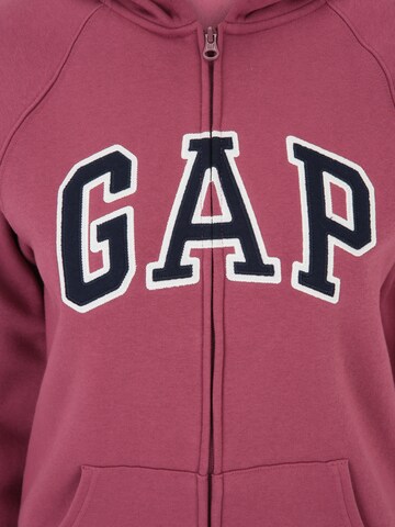 Gap Tall Sweatjakke 'HERITAGE' i pink