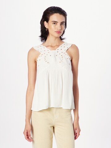 Top di QS in bianco: frontale