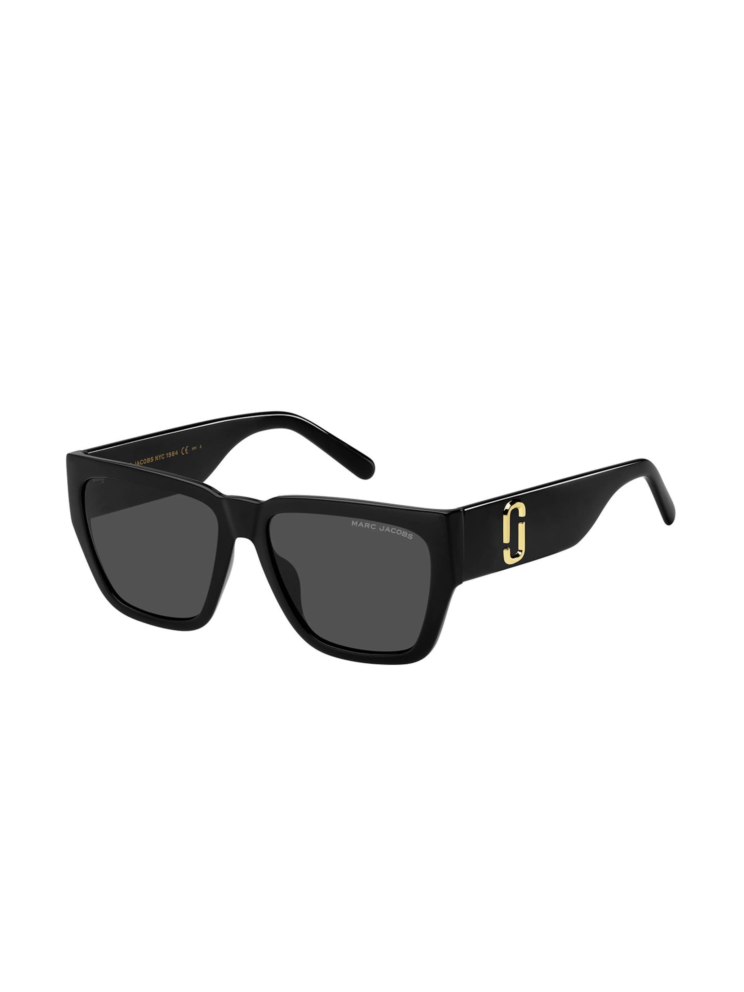 Marc Jacobs Sunglasses in Black: front