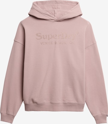 Superdry & Co Sweatshirt 'Venue' in Lila: Vorderseite