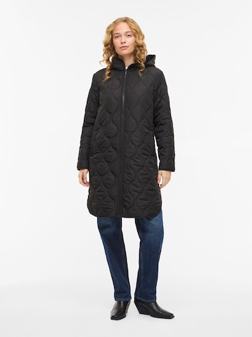 VILA Wintermantel 'VIQuila' in Zwart