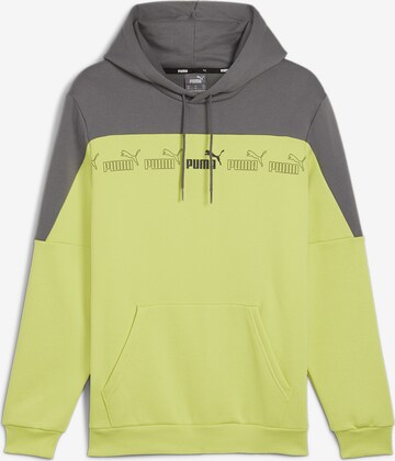 PUMA Athletic Sweatshirt in Green: front