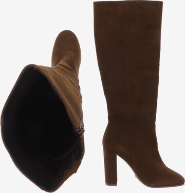 HALLHUBER Dress Boots in 39 in Brown: front