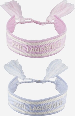 Bracelet Karl Lagerfeld en bleu : devant